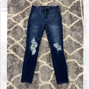 American Eagle Ripped High-Rise Jeggings